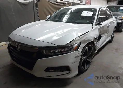 2020 Honda Accord Sport from USA, damaged, VIN 1HGCV1F3XLA117462